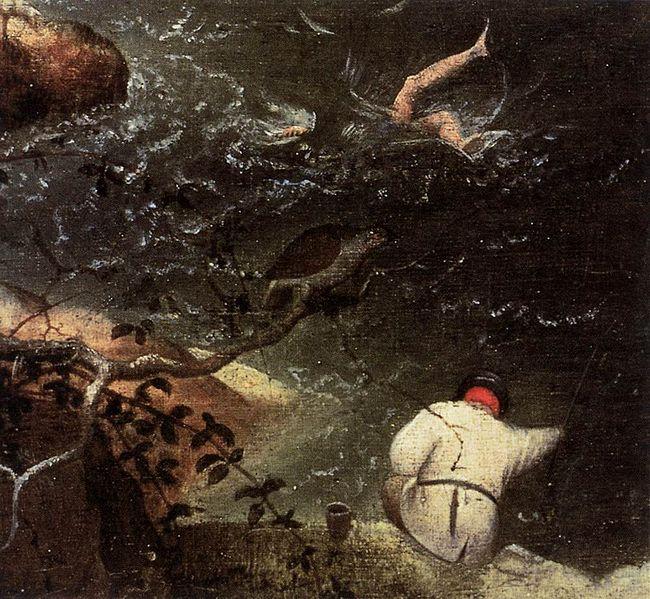 Pieter Bruegel the Elder Fall of Icarus Sweden oil painting art